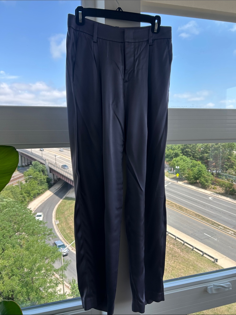 Vince Lavender Tailored Dress Trousers